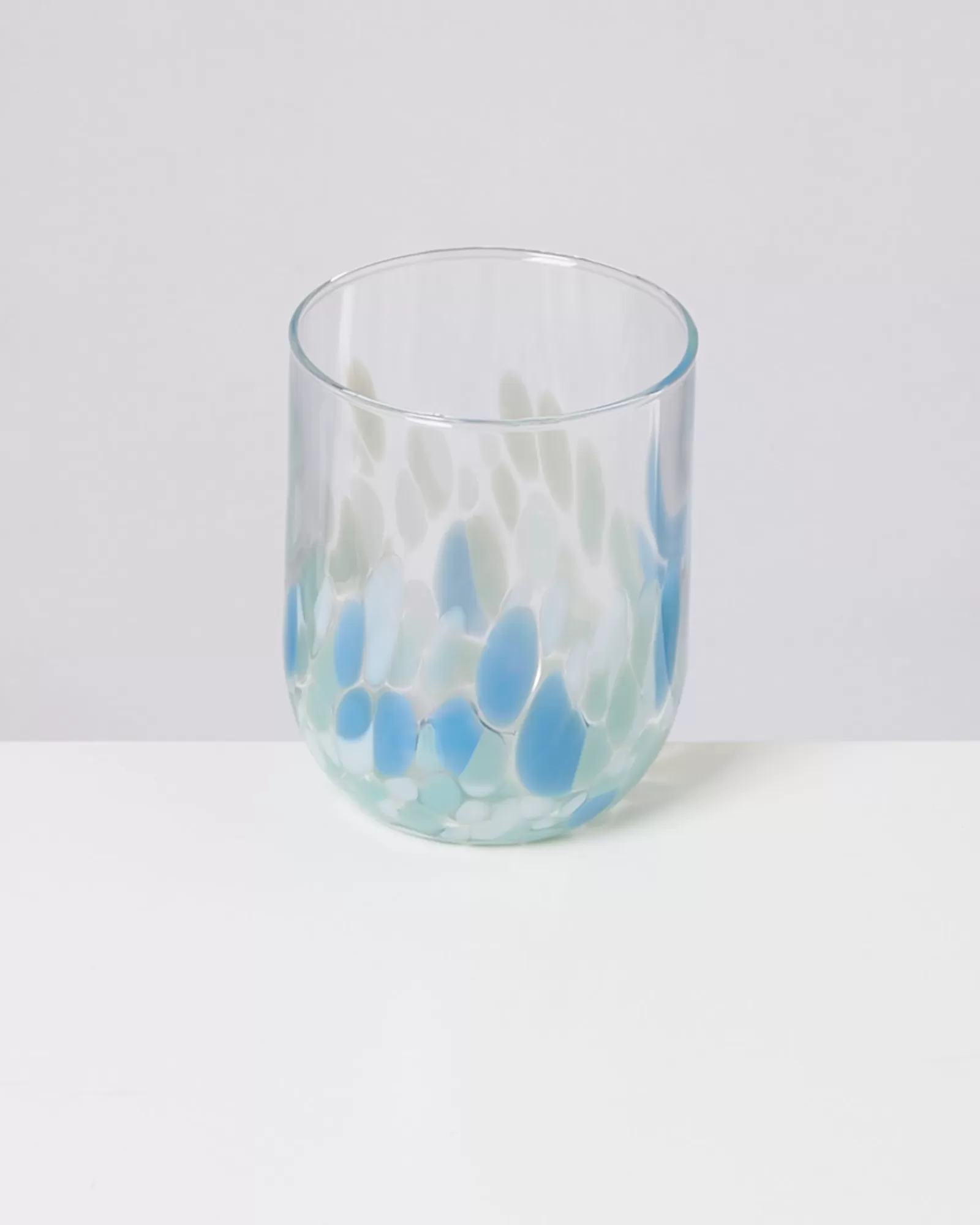 Motel a Miio Alegria - Glass Large drops blue white New