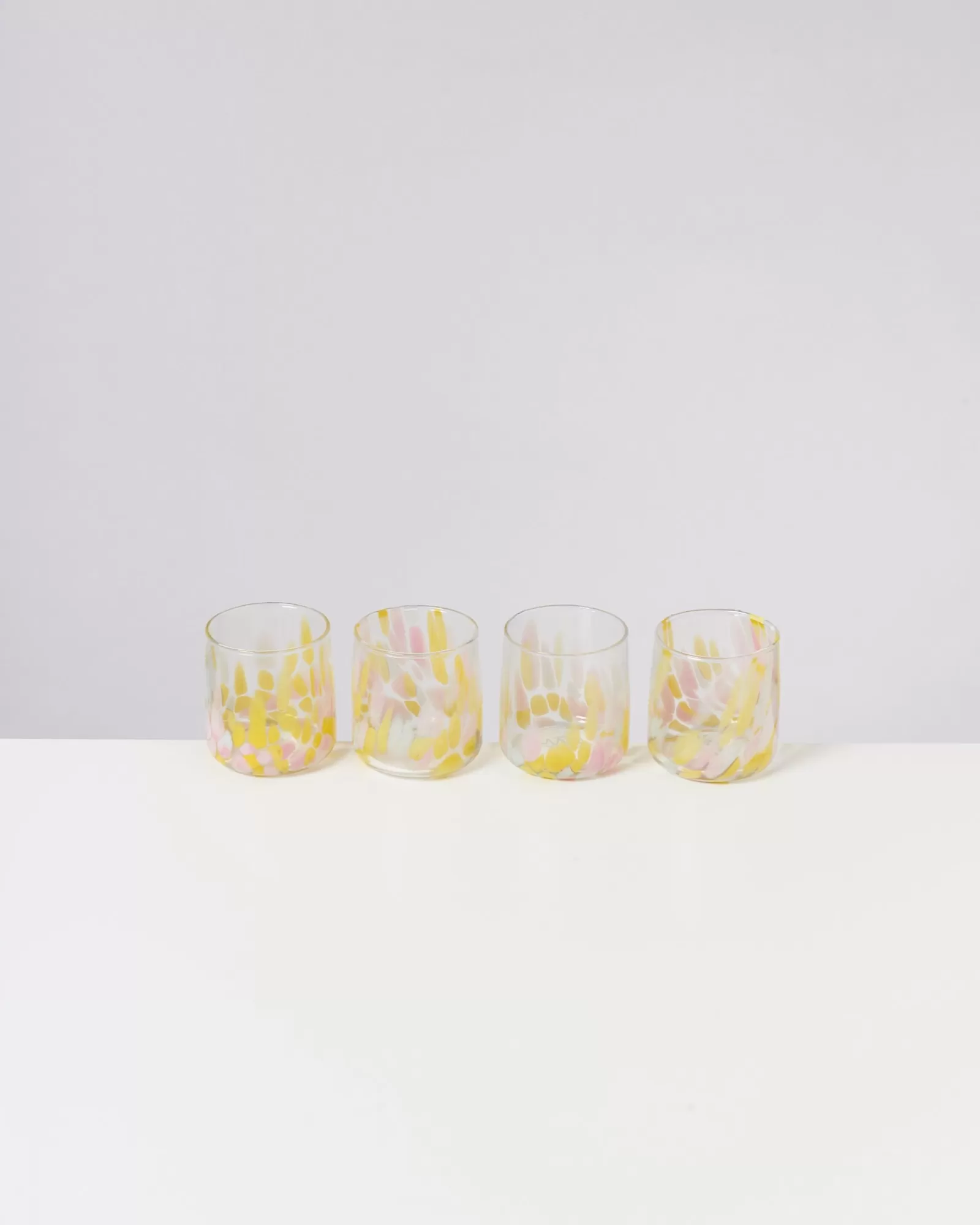 Motel a Miio Alegria - Glass Small Big Drops Pink Yellow big drops rosa gelb Discount