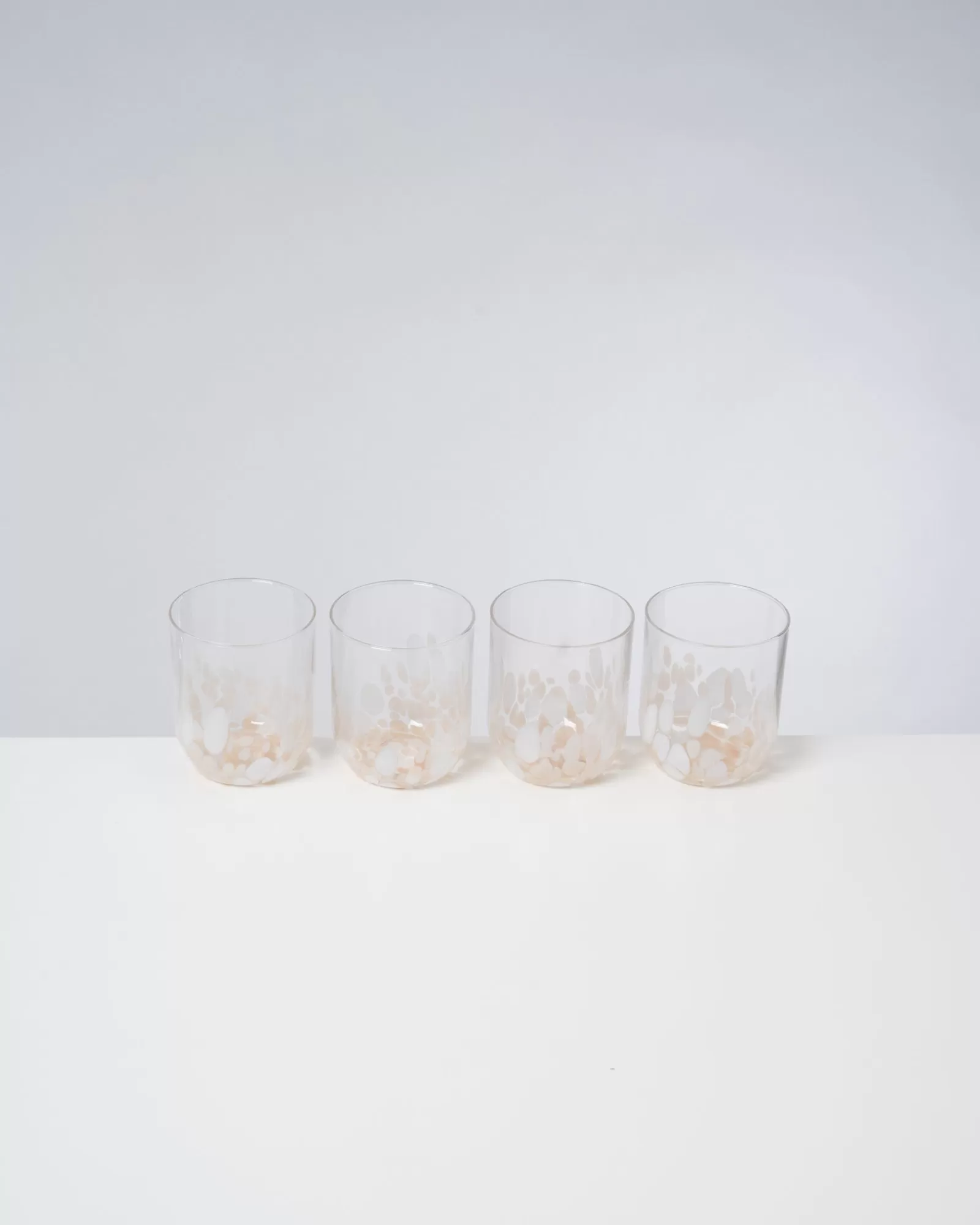 Motel a Miio Alegria - Set Of 4 Glasses Large Drops sand Outlet