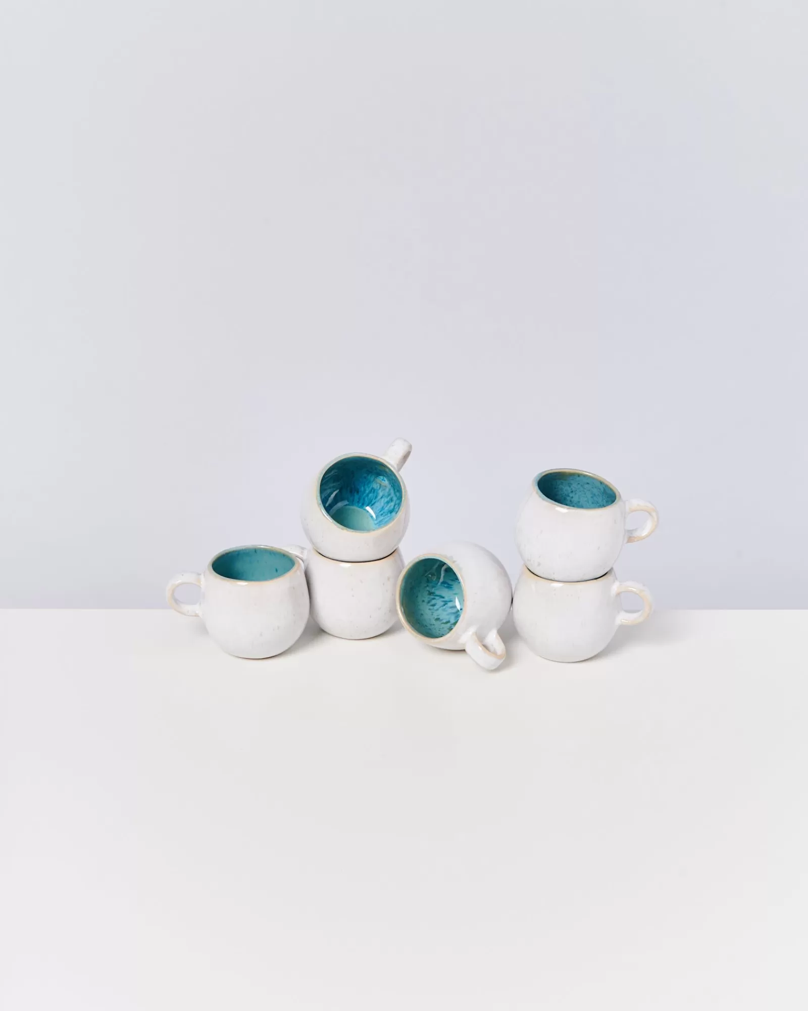 Motel a Miio Areia - Set Of 6 Espressomugs aqua Store
