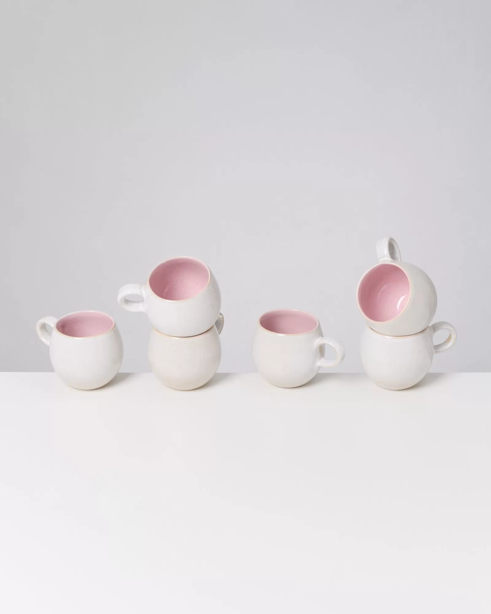 Motel a Miio Areia - Set Of 6 Mugs Small rose Fashion