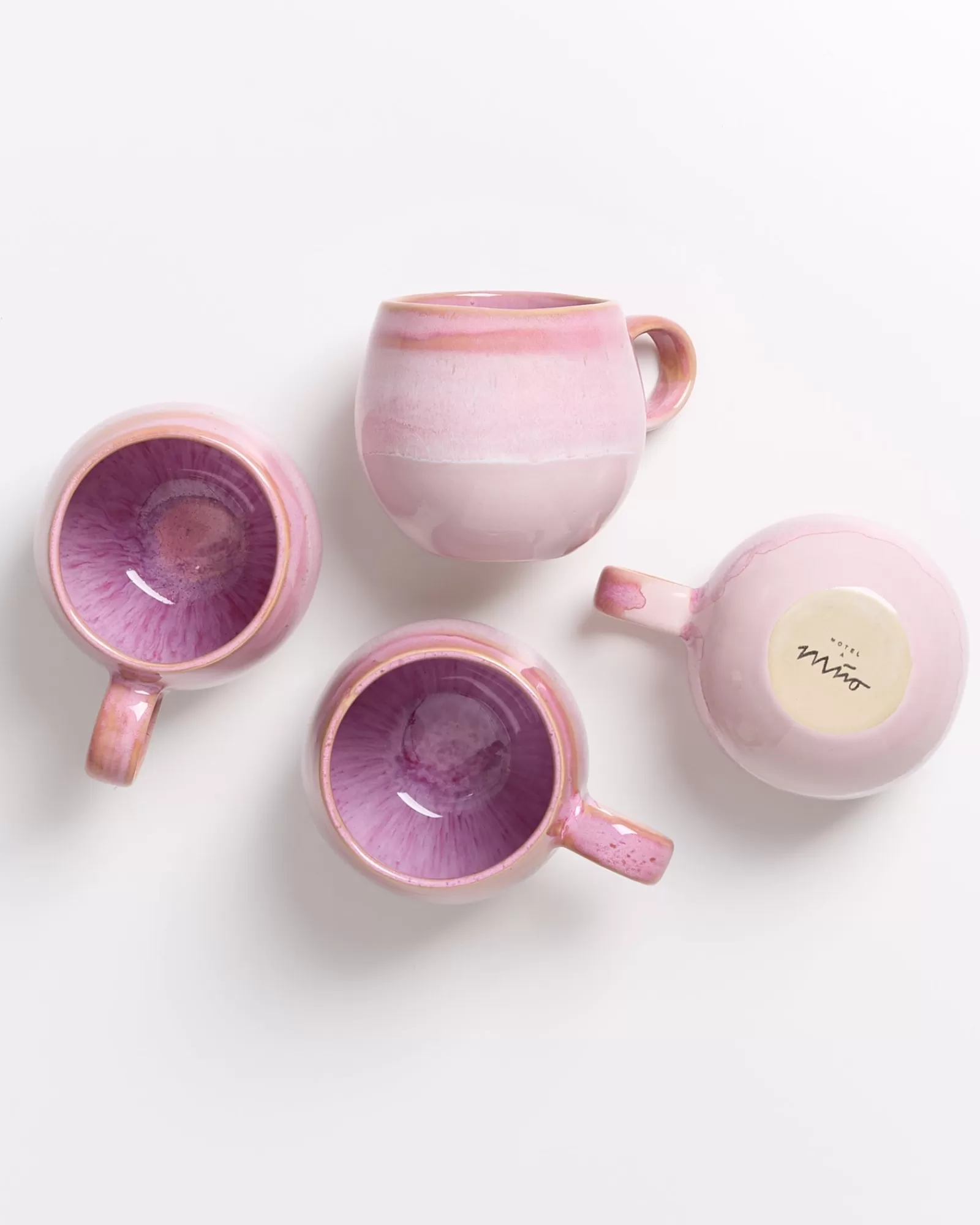 Motel a Miio Bica 4er Set Tasse Klein pink Outlet