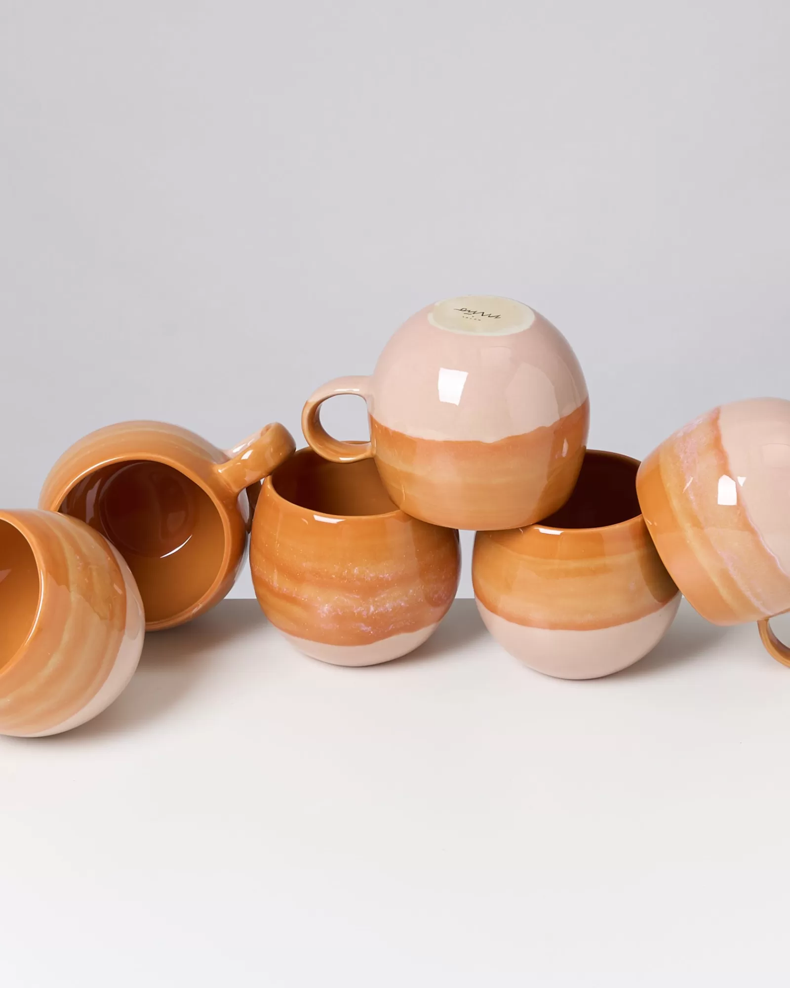 Motel a Miio Bica - Set Of 6 Mugs Big orange Shop