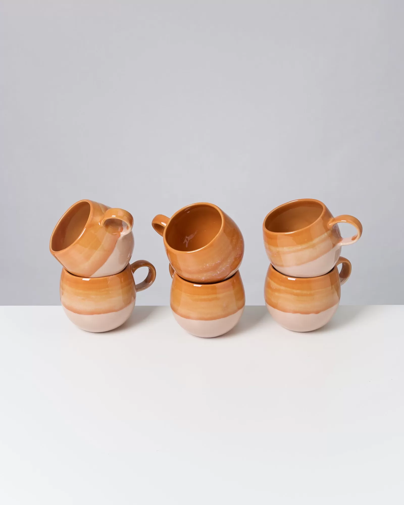 Motel a Miio Bica - Set Of 6 Mugs Big orange Shop