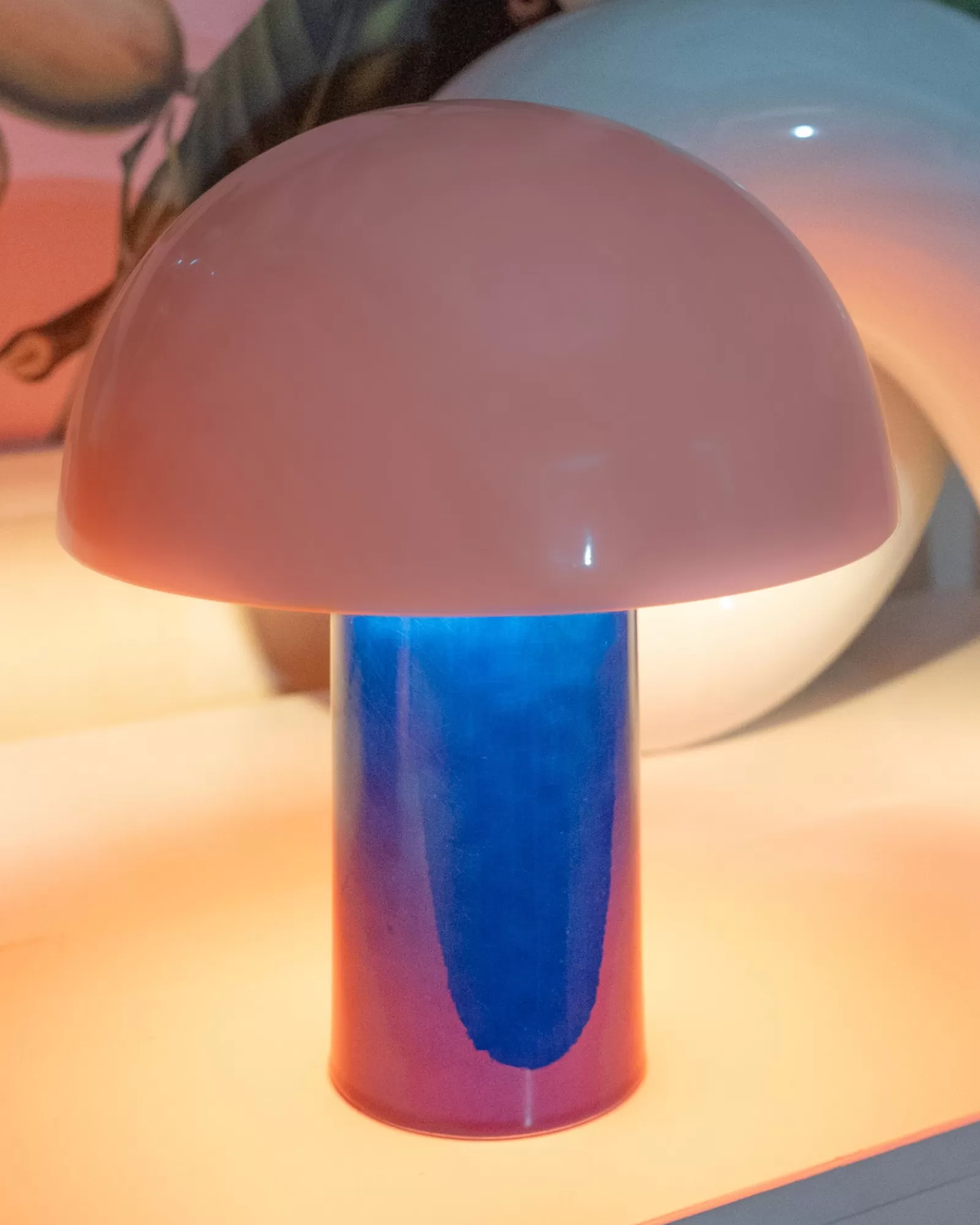 Motel a Miio Cogumelo - Ceramic Lamp Pink Blue rosa blau Outlet