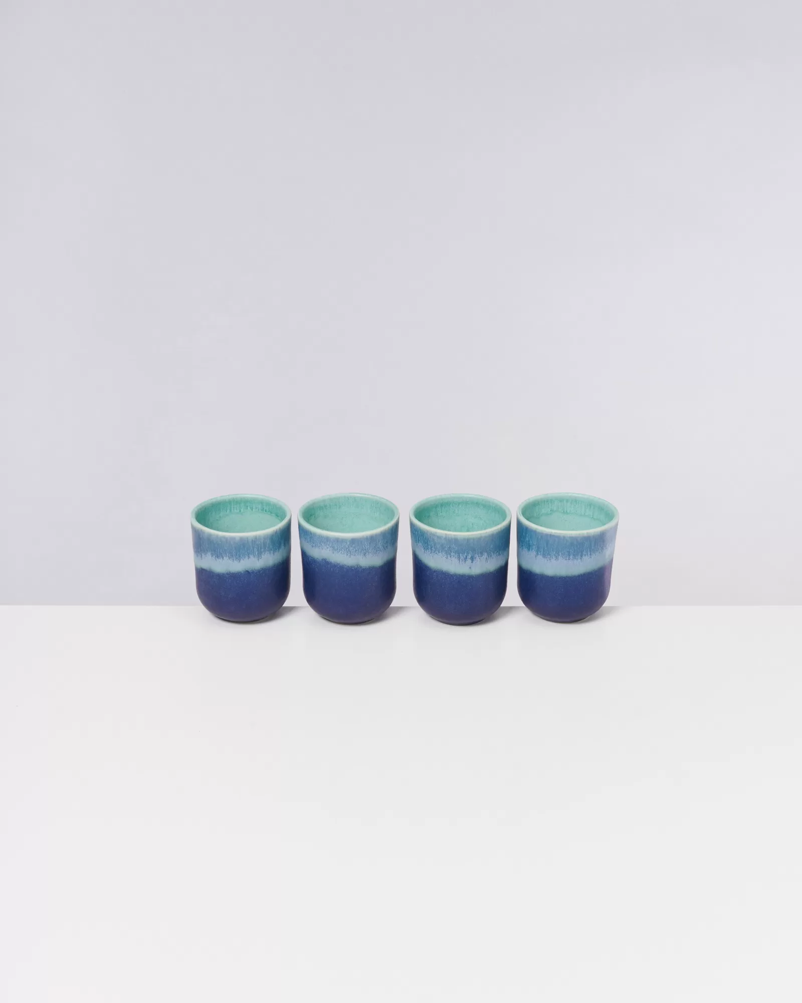 Motel a Miio Copa Alto - Set Of 4 Cups Small Turquoise türkis Discount