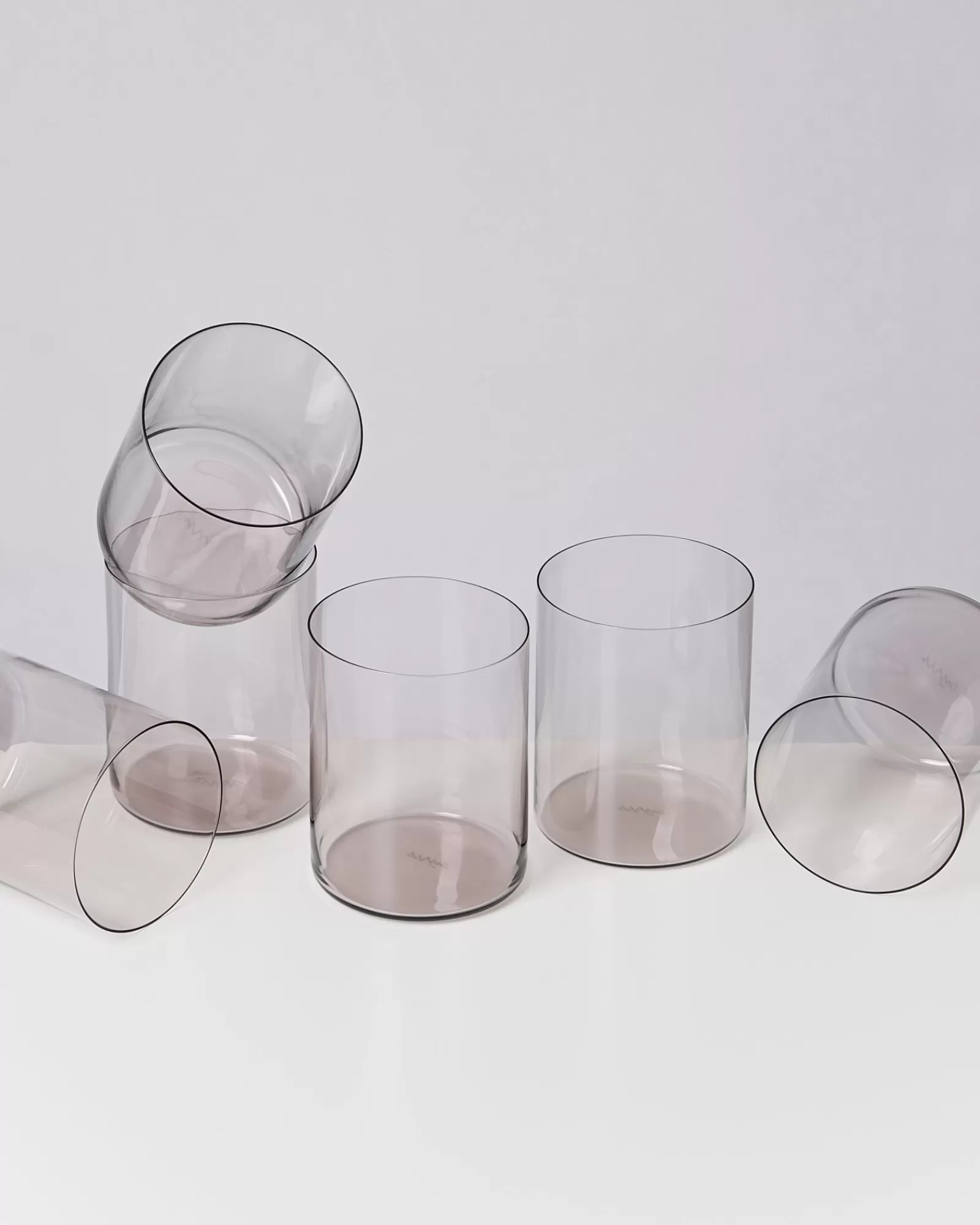 Motel a Miio Joia 6er Set Glas Groß amethist Outlet