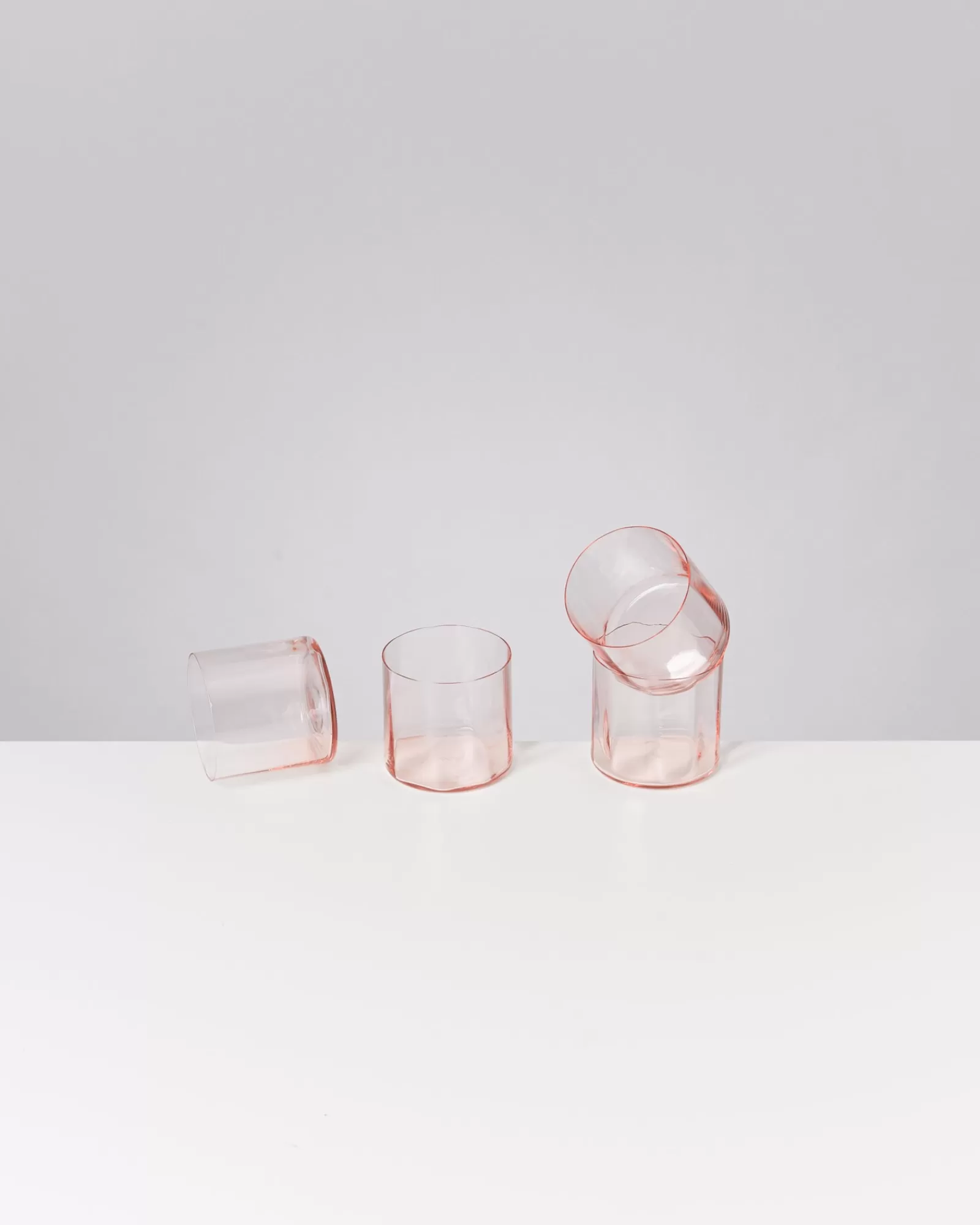 Motel a Miio Joia - Set Of 4 Glasses Flower pink opal Hot