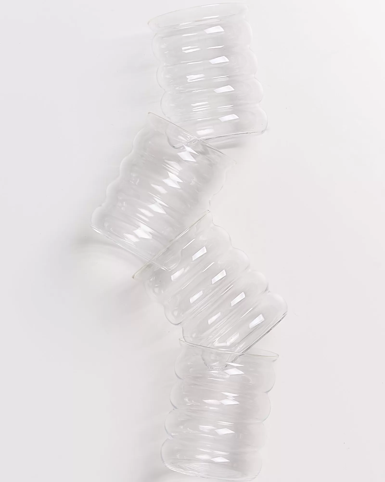 Motel a Miio Joia - Set Of 4 Glasses Large Bubble Classic transparent Shop