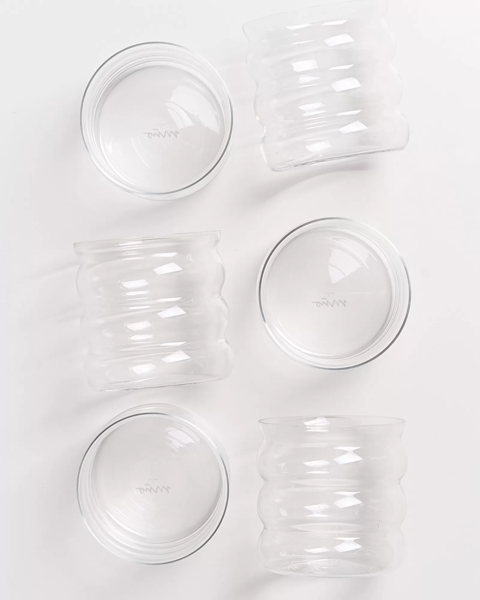 Motel a Miio Joia - Set Of 6 Glasses Bubble Classic transparent Flash Sale