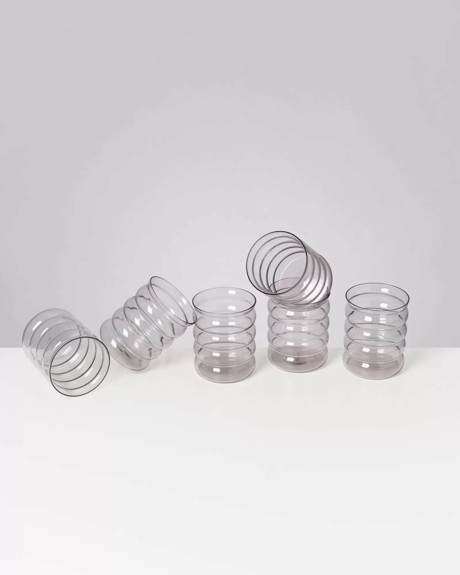 Motel a Miio Joia - Set Of 6 Glasses Large Bubble e amethist Sale