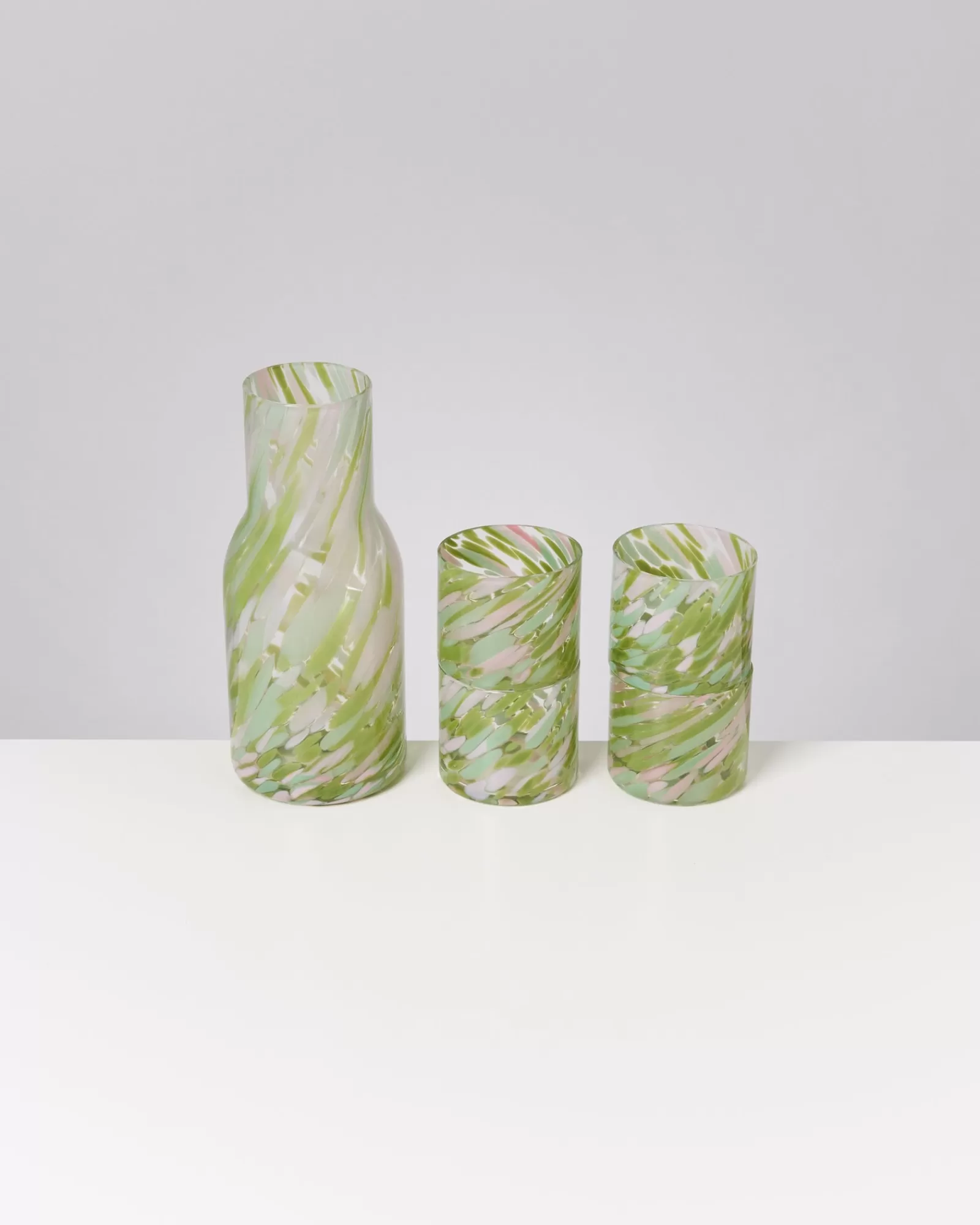 Motel a Miio Joia Drops - Set Of 5 Pieces Small Green Pink grün rosa Online