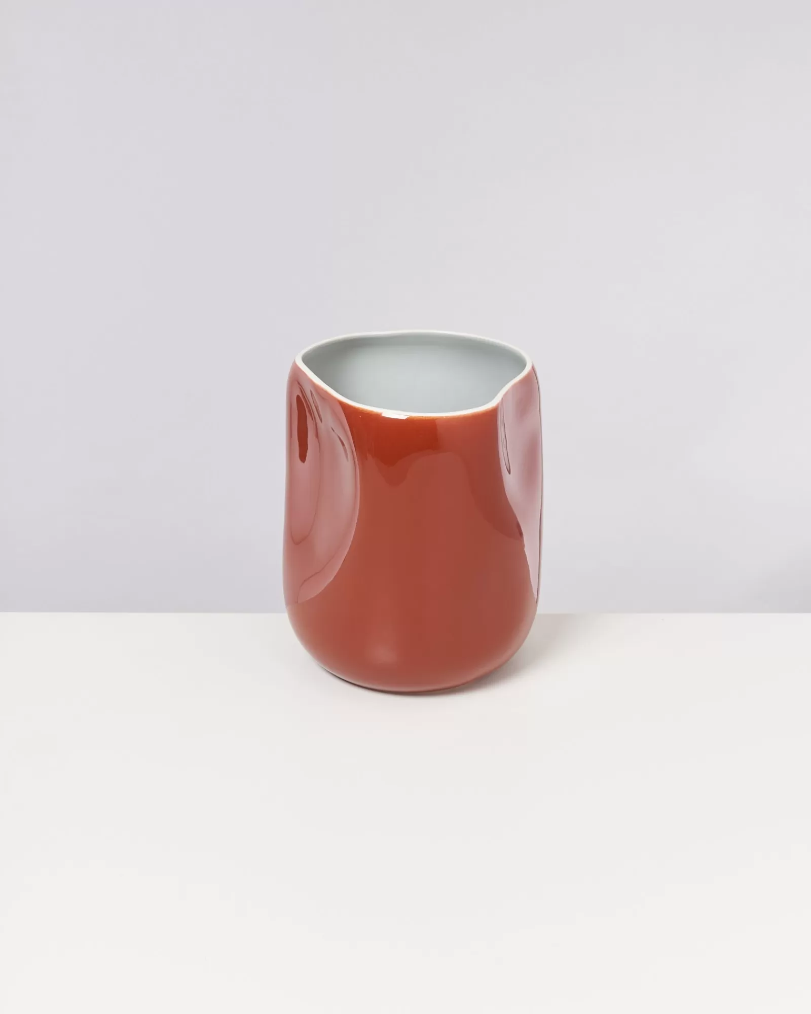 Motel a Miio João Vase L Copper Lightblue kupfer hellblau Clearance