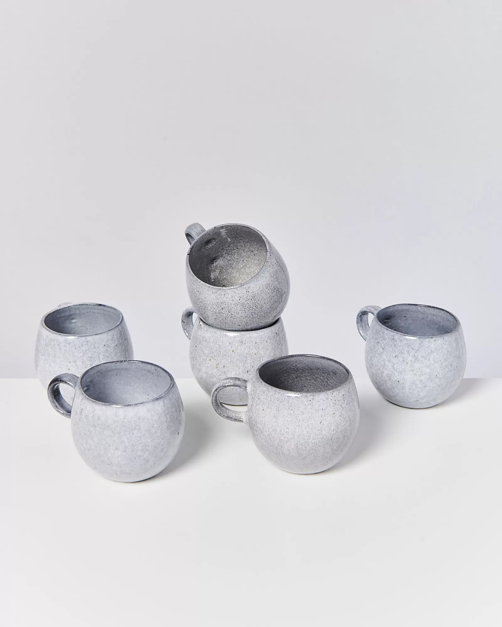 Motel a Miio Mae - Set Of 6 Mugs Big Grey Gray Store