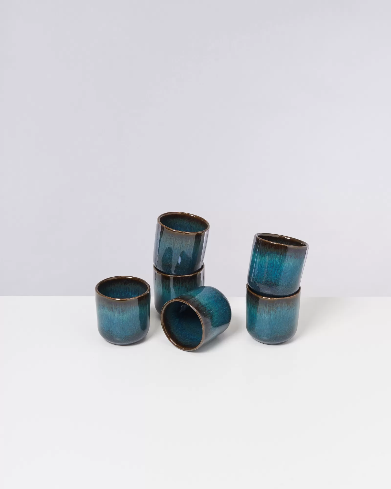 Motel a Miio Melides - Set Of 6 Cups Small Oceanblue ocean blue Hot