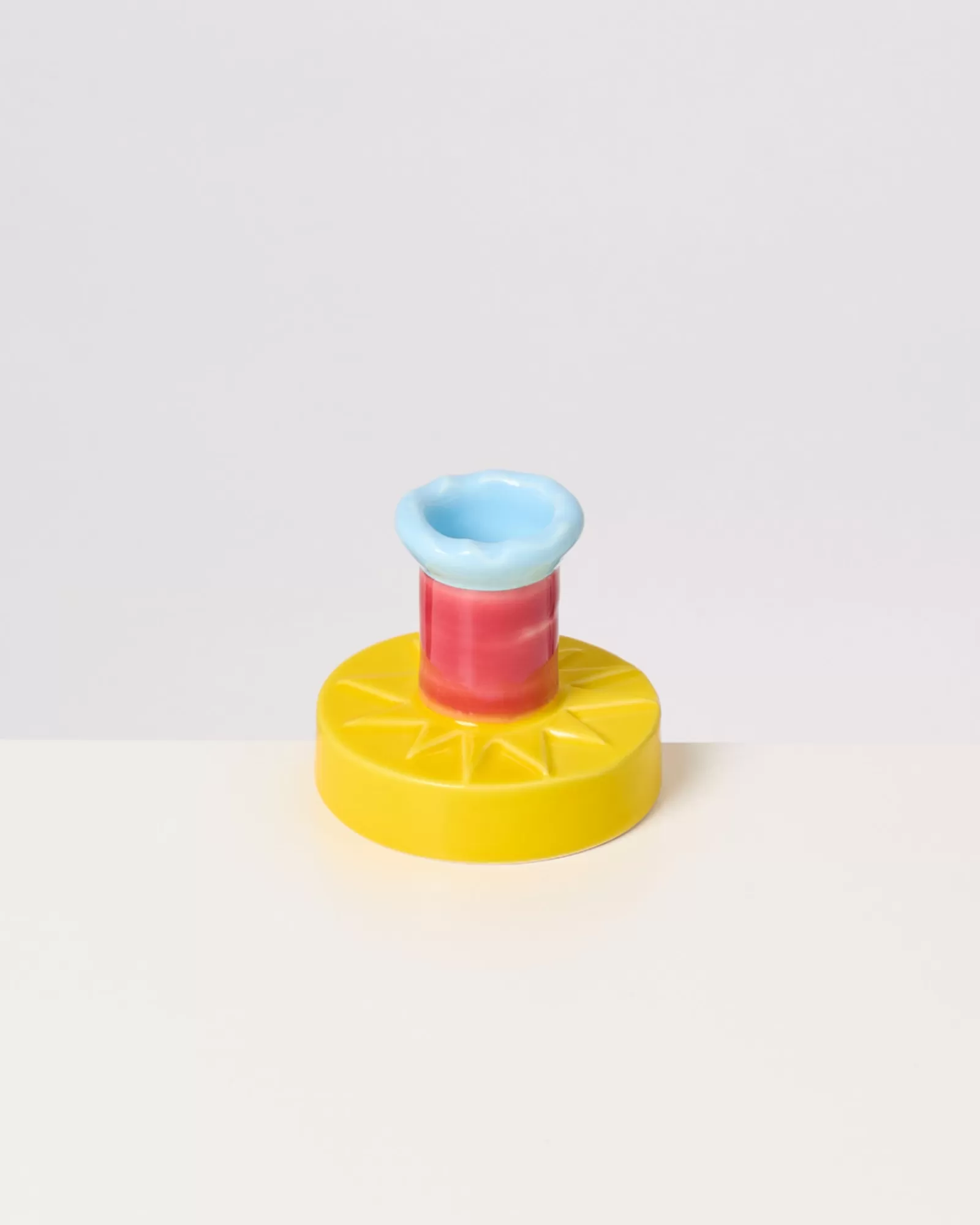 Motel a Miio X Isis-Maria Brisa Candleholder Yellow Red gelb rot Fashion