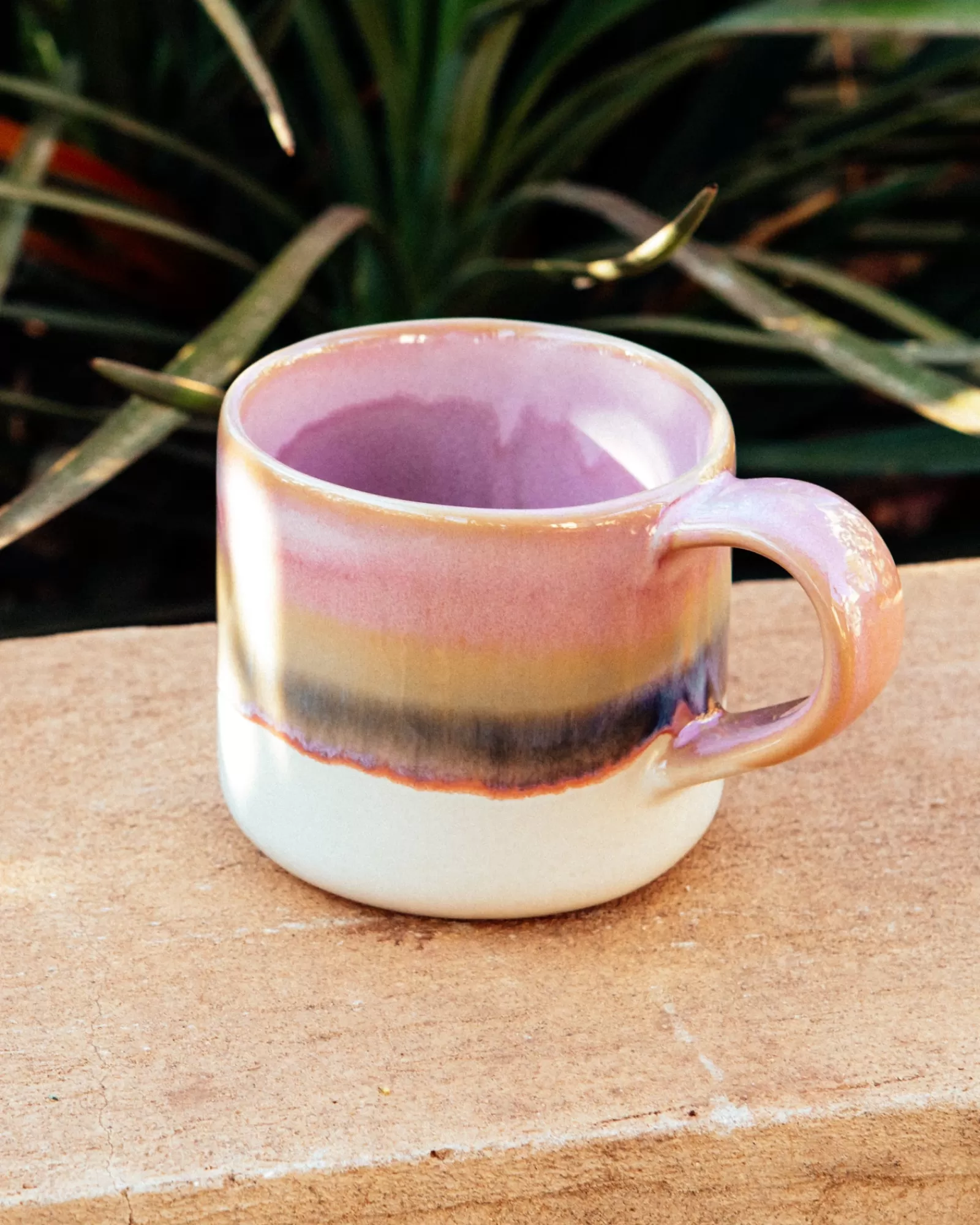 Motel a Miio Nódoa - Mug Dipped pink green Cheap