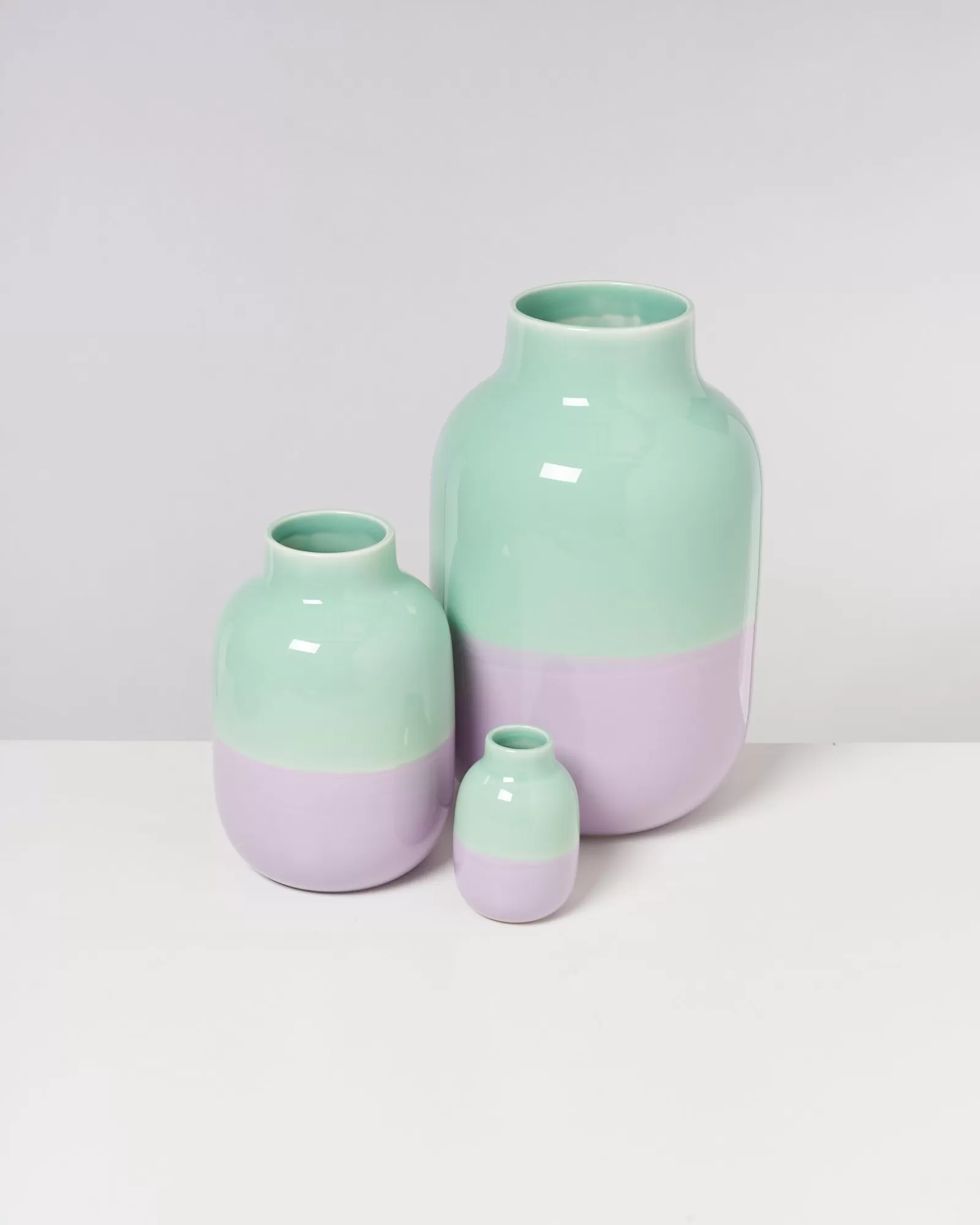 Motel a Miio Nuno Vase M - Lilac Mint pastellmint lila Outlet
