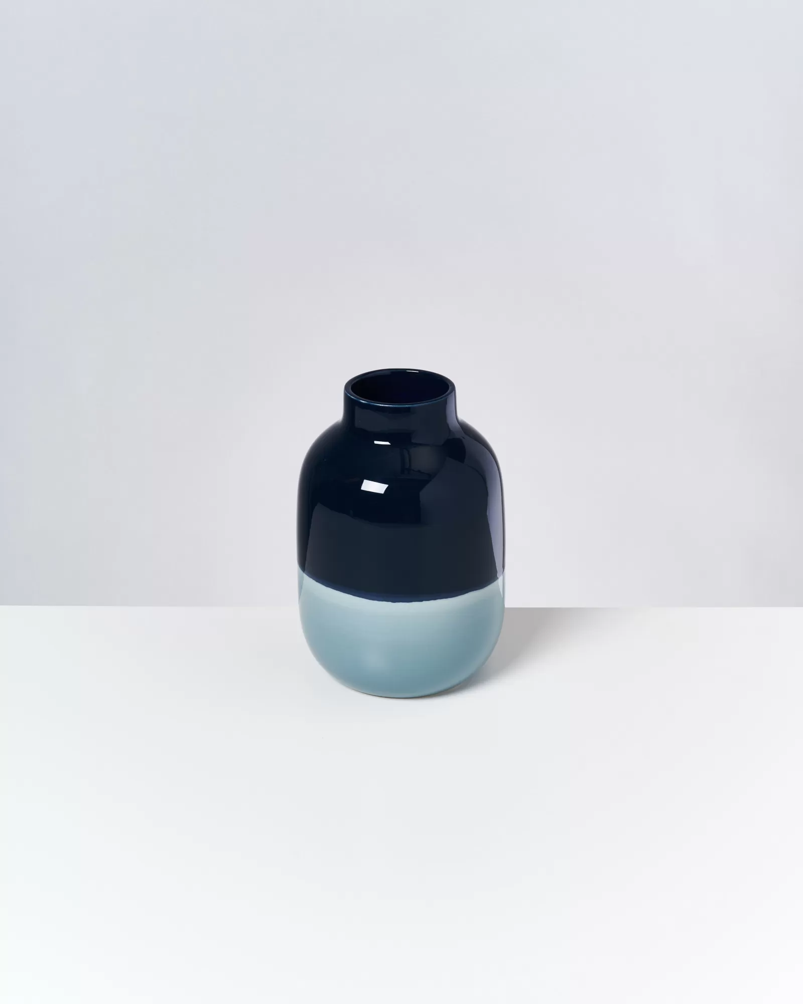 Motel a Miio Nuno Vase M - Navy Lightblue navy hellblau New